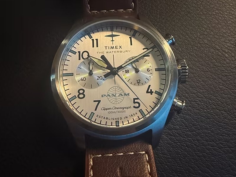 Timex Waterbury Pan Am Clipper